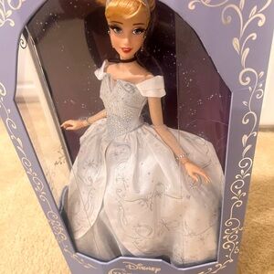 Disney Cinderella Doll in Sparkling Silver Gown